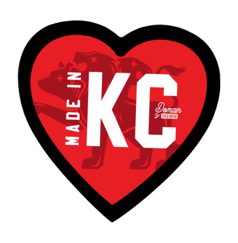 Kansas City Coffee Sticker by Domain Cold Brew