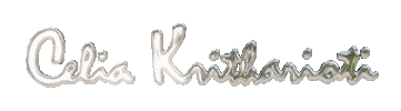 Type Chrome Sticker by Celia Kritharioti