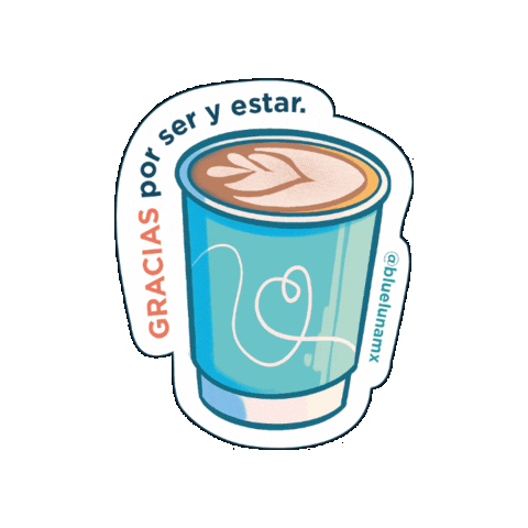 Coffee Cafe Sticker by Blue Luna