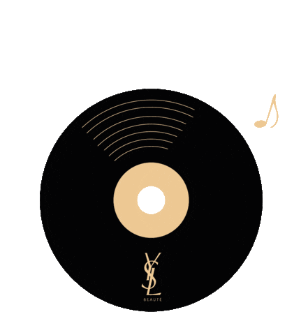 Vinyl Musique Sticker by YSL Beauty