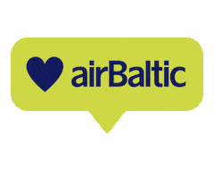 Cabin Crew Love Sticker by airBaltic