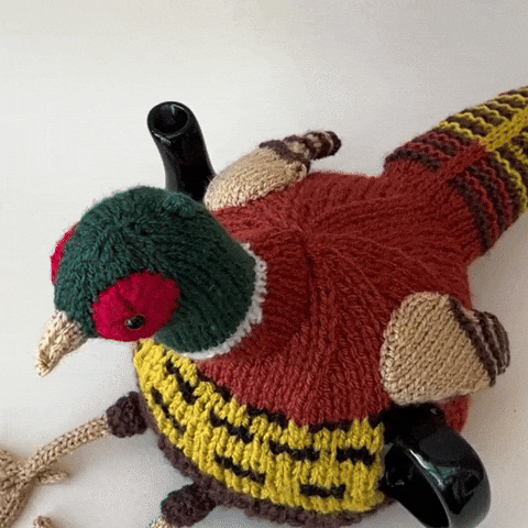British Countryside Bird GIF by TeaCosyFolk