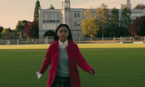 lana condor peter kavinsky GIF