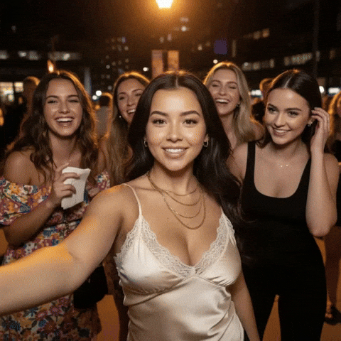 Night Out Girl GIF
