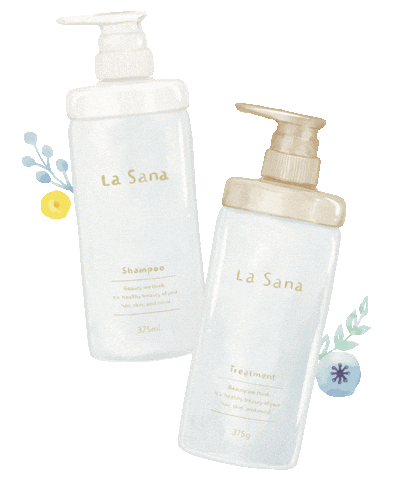 Hair Bottle Sticker by La Sana