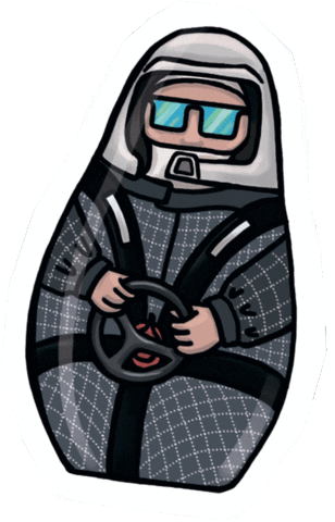 Baja RUSSIA – Northern Forest Sticker