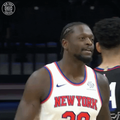 Flexing New York GIF by New York Knicks