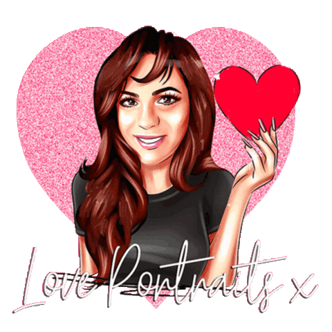 LOVE PORTRAITS Sticker