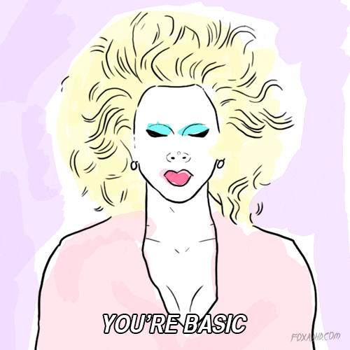 Youre Basic Drag Race GIF by Animation Domination High-Def - Find & Share on GIPHY
