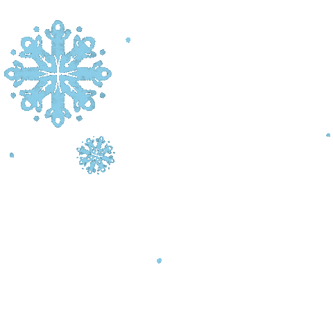 Christmas Snow Sticker