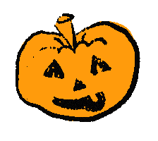 Trick Or Treat Halloween Sticker by odibz
