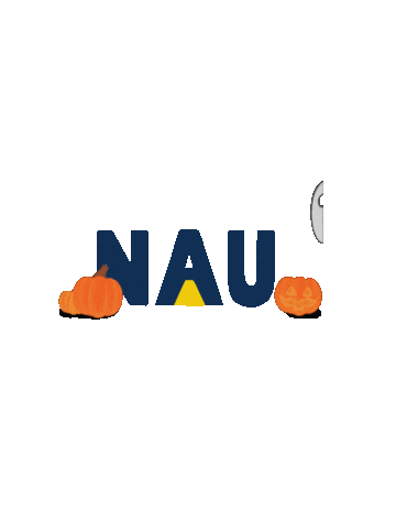 Northern Arizona University Pumpkins Sticker by NAU  SoC Social Media