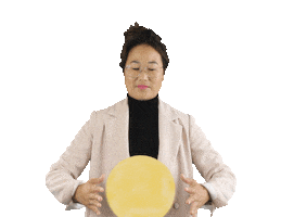 Meditating Inner Peace Sticker by Spice Up Your Qi