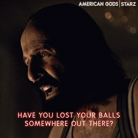 Peter Stormare Reaction GIF by American Gods