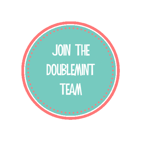 Doublemint Sitting Sticker