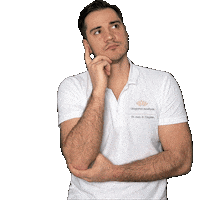 Confused Thinking Sticker by OezgoerenAesthetik