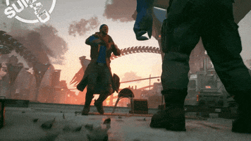 High Five Suicide Squad GIF by WBGames