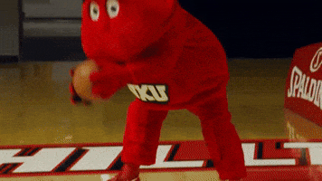 Hungry Big Red GIF