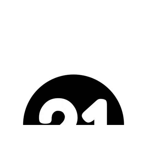 Number Blanco Sticker