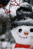 snowman GIF