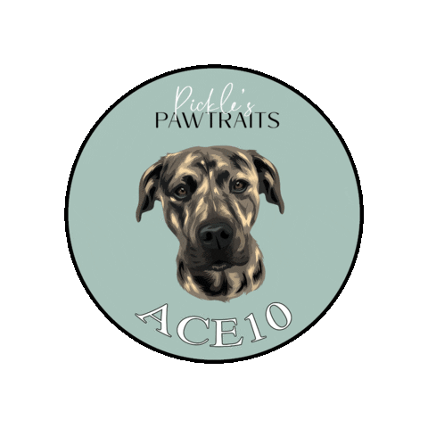 Picklepp Sticker by Pickle's Pawtraits