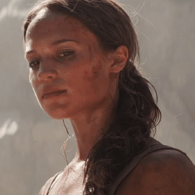 Which Lara Croft Angeline Jolie or Alicia Vikander