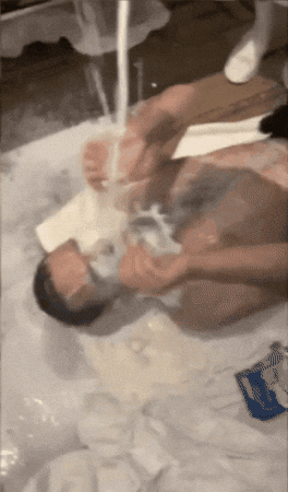 Milk Shower GIF