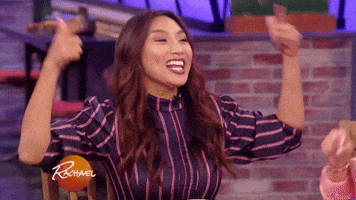 Talk Show Reaction GIF by Rachael Ray Show