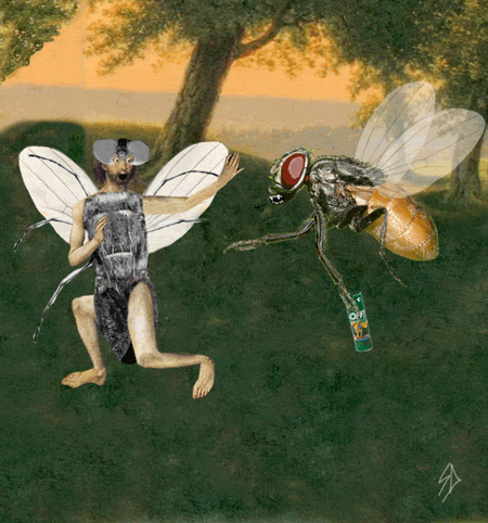 the fly art GIF by Scorpion Dagger