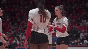 Wisconsin Volleyball GIF by Wisconsin Badgers