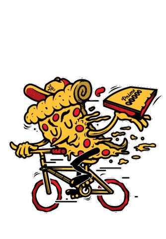 Prime Pizza Sticker