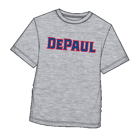 T-Shirt Swag Sticker by DePaulU