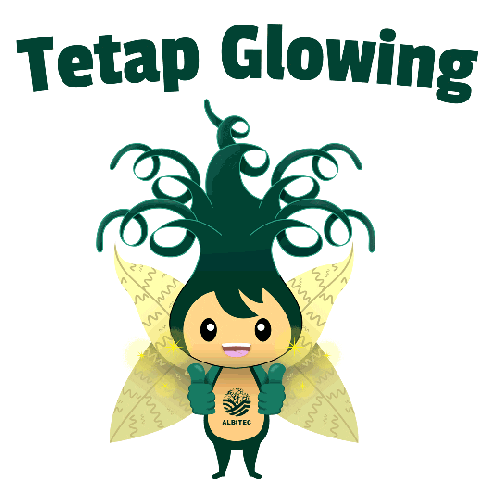 Tetap Glowing Sticker by Albitec ID