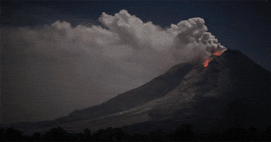 volcano GIF