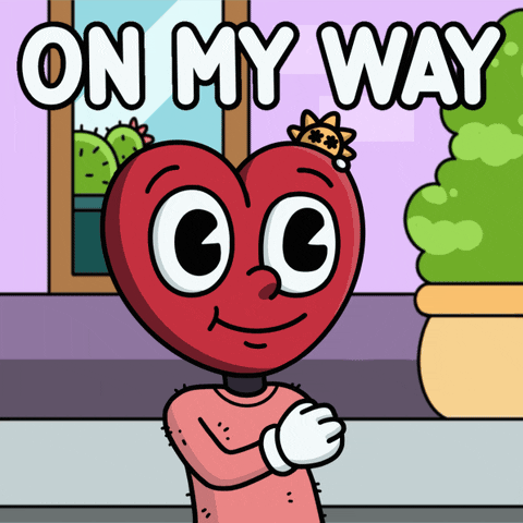 On My Way Love GIF by Toonies