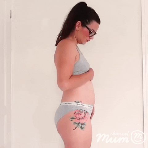 New Baby Pregnancy GIF by Channel Mum