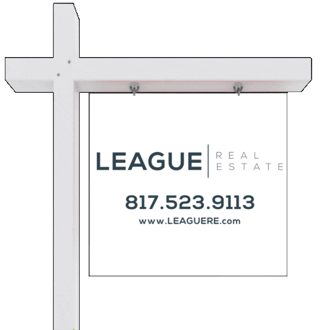 LEAGUE Real Estate Sticker