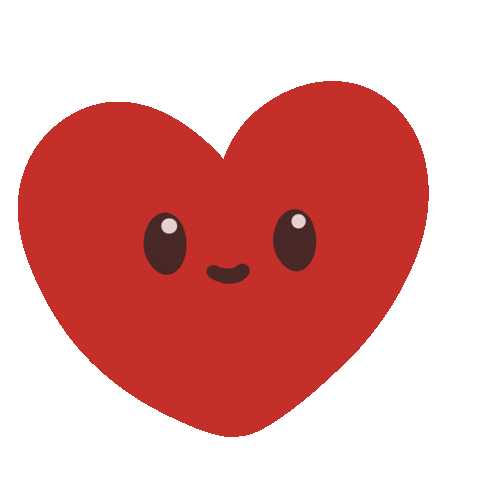 In Love Heart Sticker