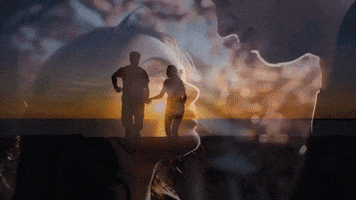 Double Exposure Video Effect For Romantic Montage GIF
