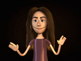 Girl Hello GIF