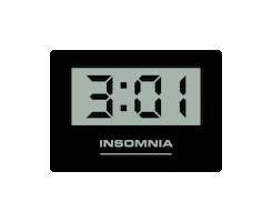 Sleep Clock Sticker by FeKK