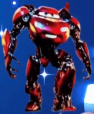 Lightning Mcqueen Transformers GIF