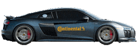 Car Driving Sticker by Continental