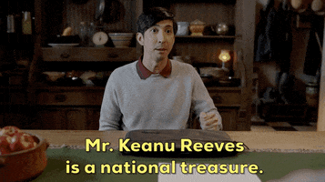 Keanu Reeves Comedy GIF by CBS