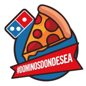 Pizza Sticker by DominosCol