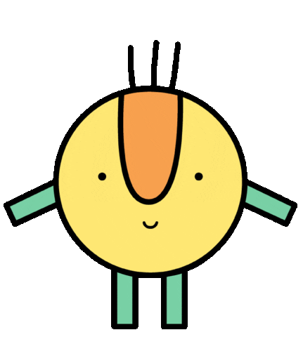 Excited July Sticker