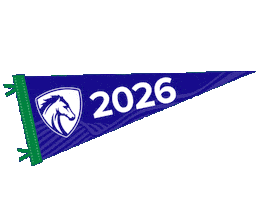 Flag Graduation Sticker by Middlesex College