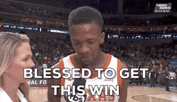 College Hoops Win GIF by NCAA March Madness