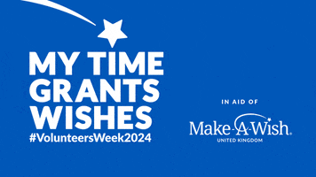 Volunteers Week GIF by Make-A-Wish® UK