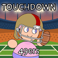 Go 49Ers GIF by Fatman